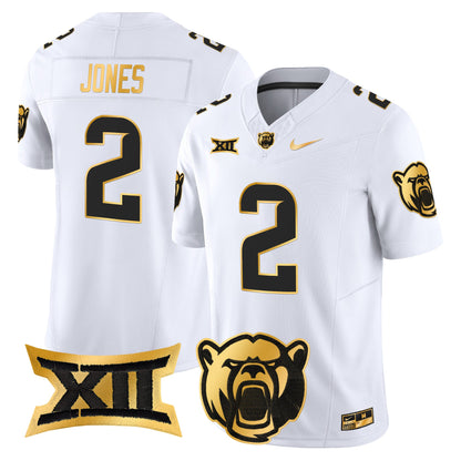 Baylor Bears 2024 Gold Vapor Limited Jersey - All stitched