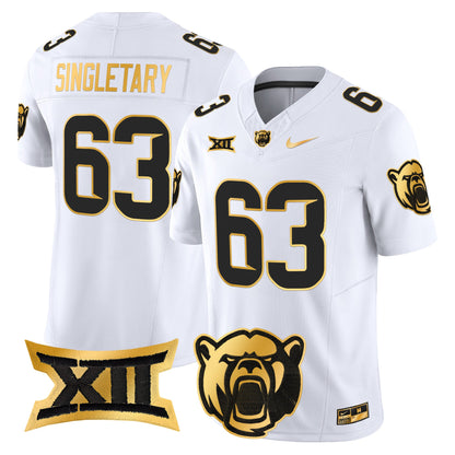 Baylor Bears 2024 Gold Vapor Limited Jersey - All stitched