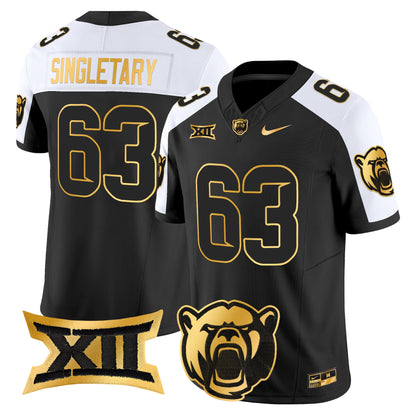 Baylor Bears 2024 Gold Vapor Limited Jersey - All stitched