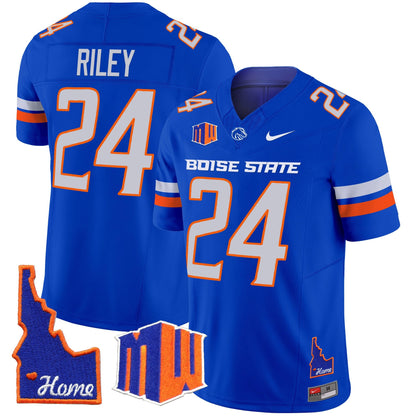 Boise State Broncos 2024 Home Patch Vapor Limited Jersey - All Stitched