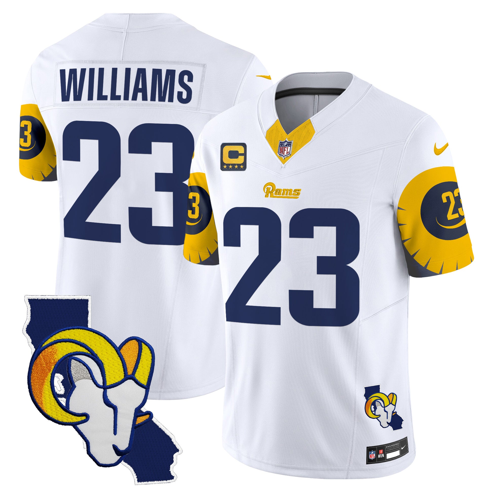 Men's Rams Special Vapor Limited Jersey V2 - All Stitched