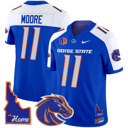 Boise State Broncos 2024 Home Patch Vapor Limited Jersey - All Stitched