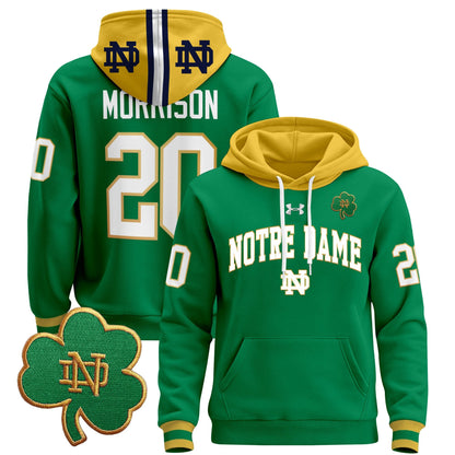 Notre Dame Fighting Irish 2024 Pullover Hoodie V2