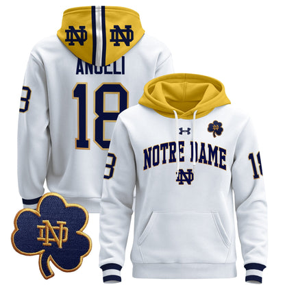 Notre Dame Fighting Irish 2024 Pullover Hoodie V2