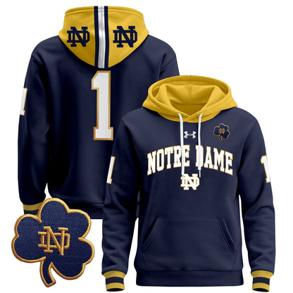 Notre Dame Fighting Irish 2024 Pullover Hoodie V2
