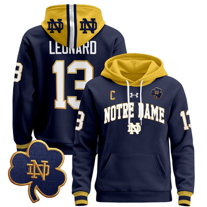 Notre Dame Fighting Irish 2024 Pullover Hoodie V2