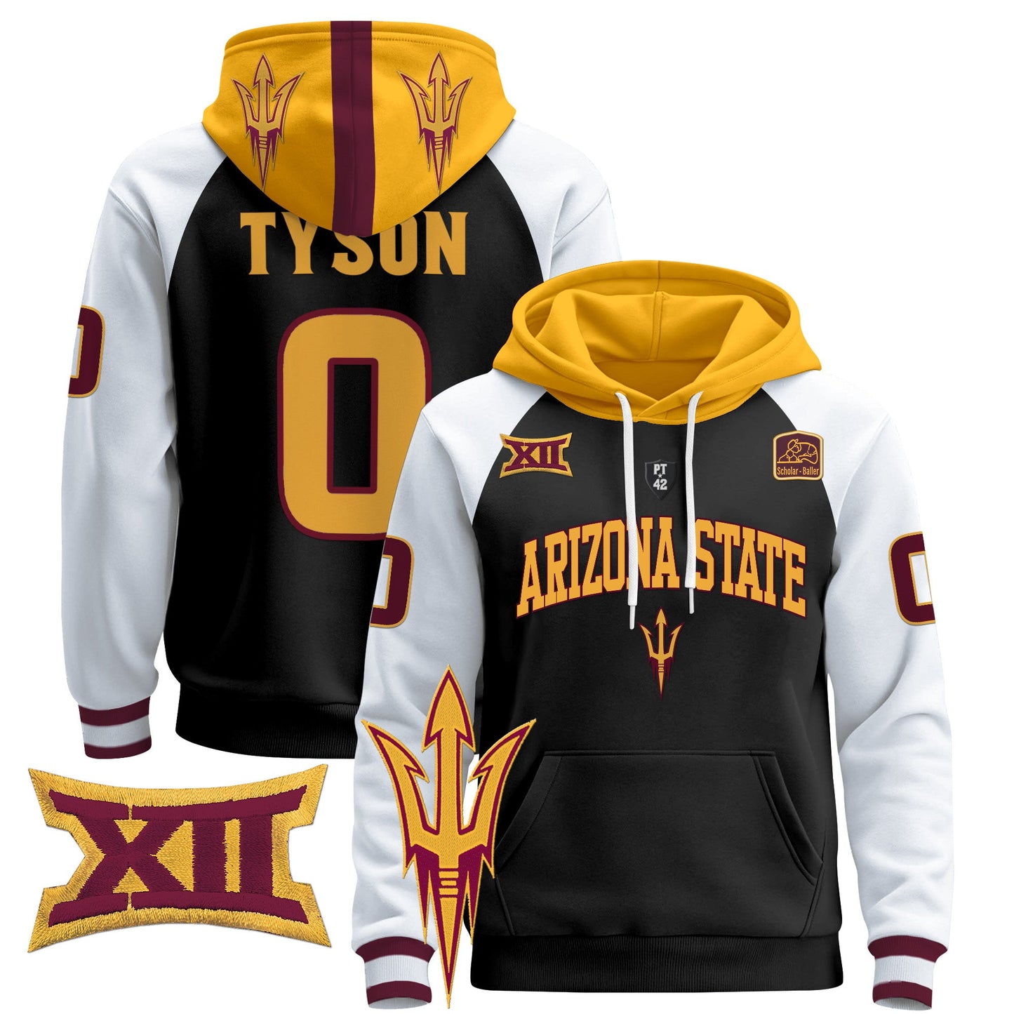 Arizona State Sun Devils 2024 Pullover Hoodie V2