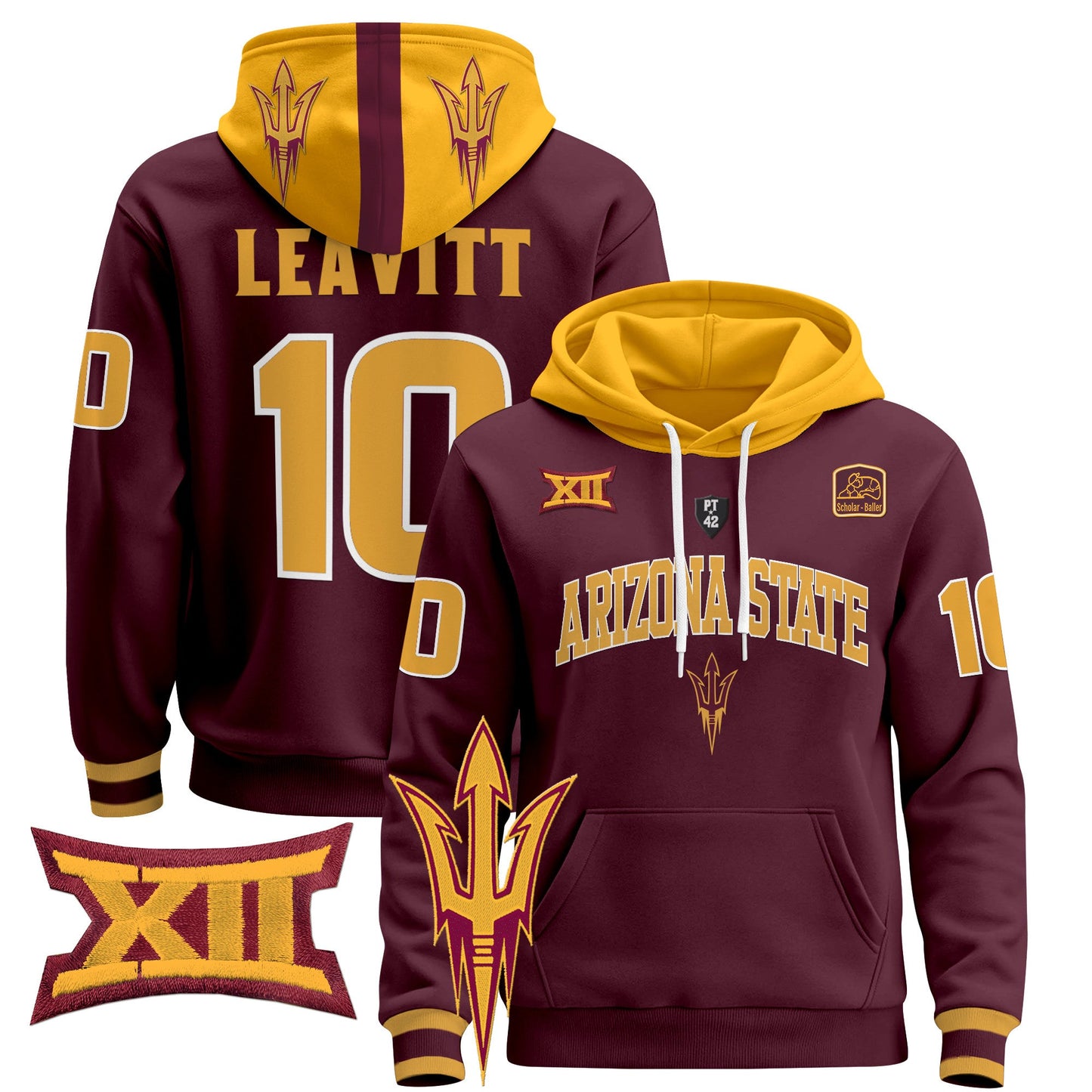 Arizona State Sun Devils 2024 Pullover Hoodie V2