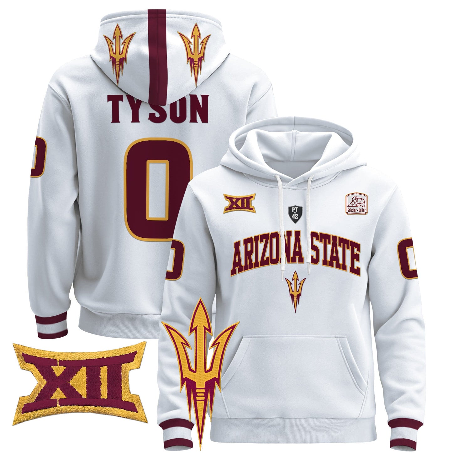 Arizona State Sun Devils 2024 Pullover Hoodie V2