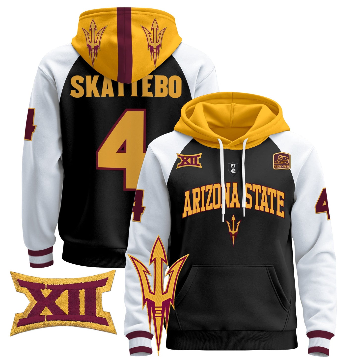 Arizona State Sun Devils 2024 Pullover Hoodie V2