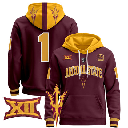 Arizona State Sun Devils 2024 Pullover Hoodie V2
