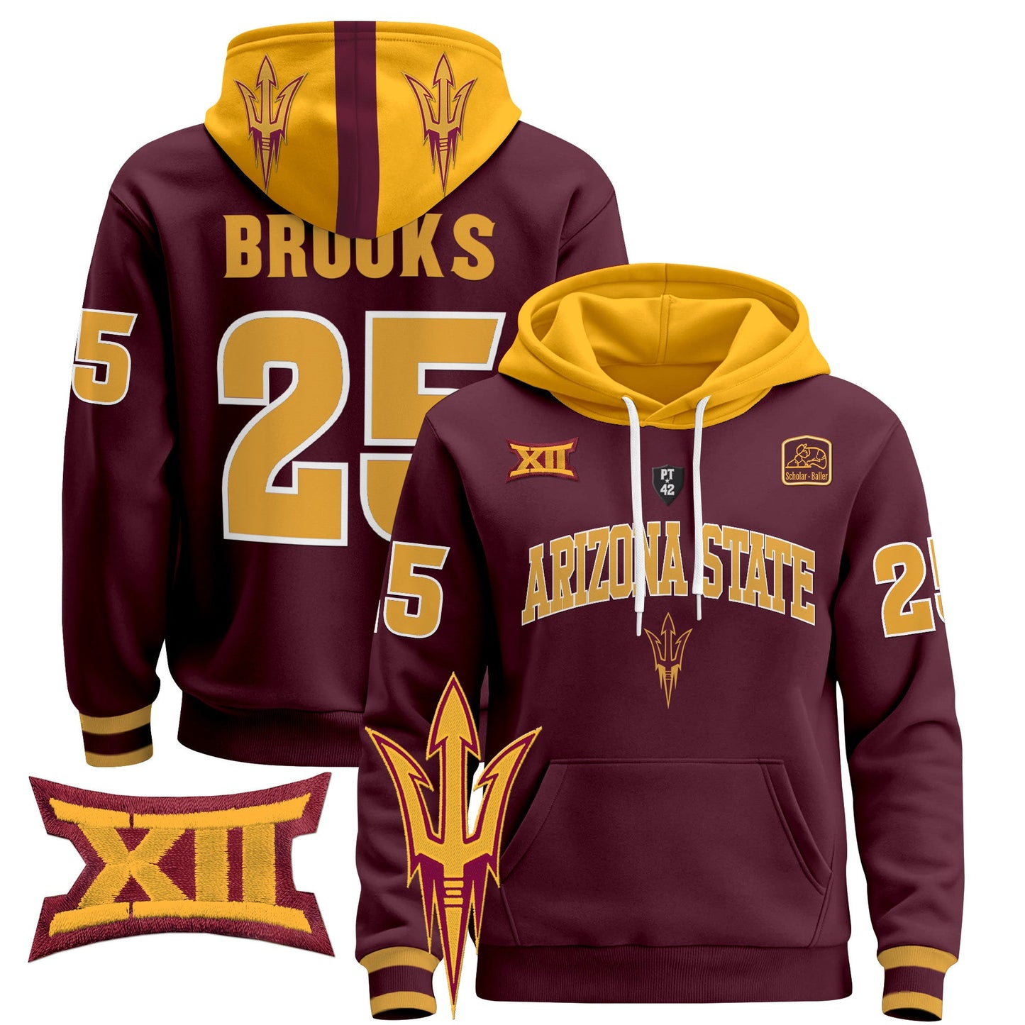 Arizona State Sun Devils 2024 Pullover Hoodie V2