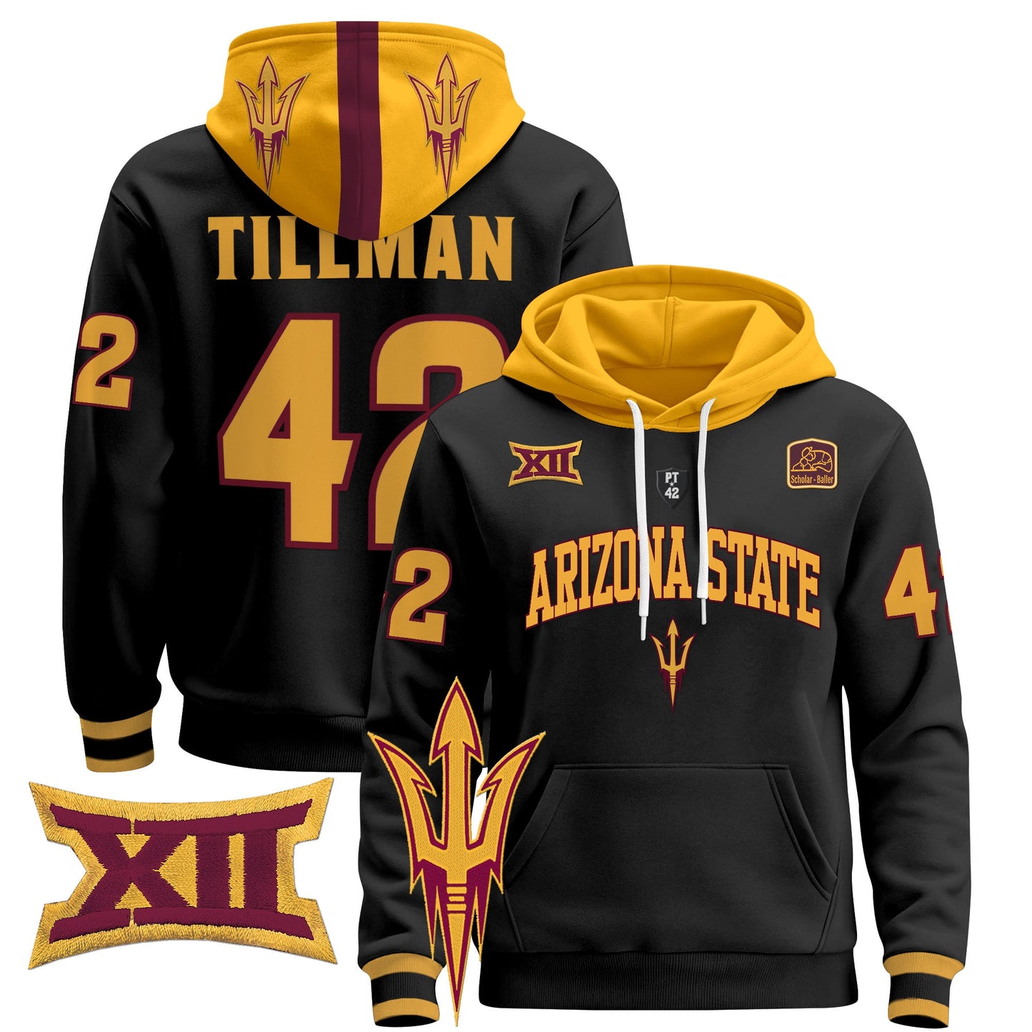 Arizona State Sun Devils 2024 Pullover Hoodie V2