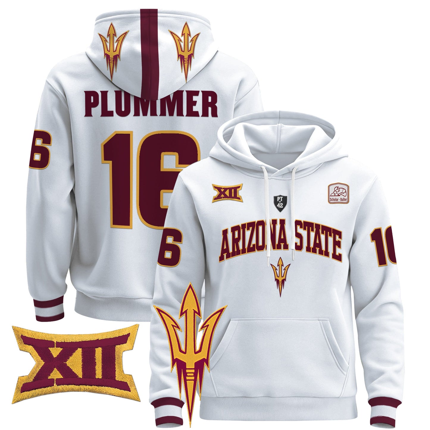 Arizona State Sun Devils 2024 Pullover Hoodie V2