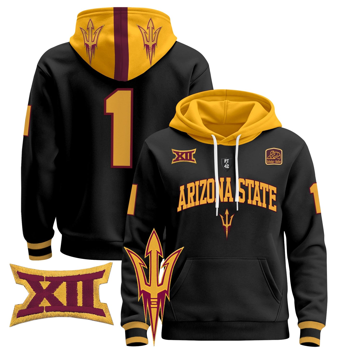 Arizona State Sun Devils 2024 Pullover Hoodie V2