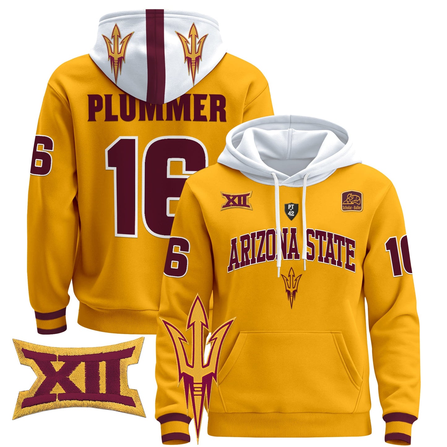 Arizona State Sun Devils 2024 Pullover Hoodie V2