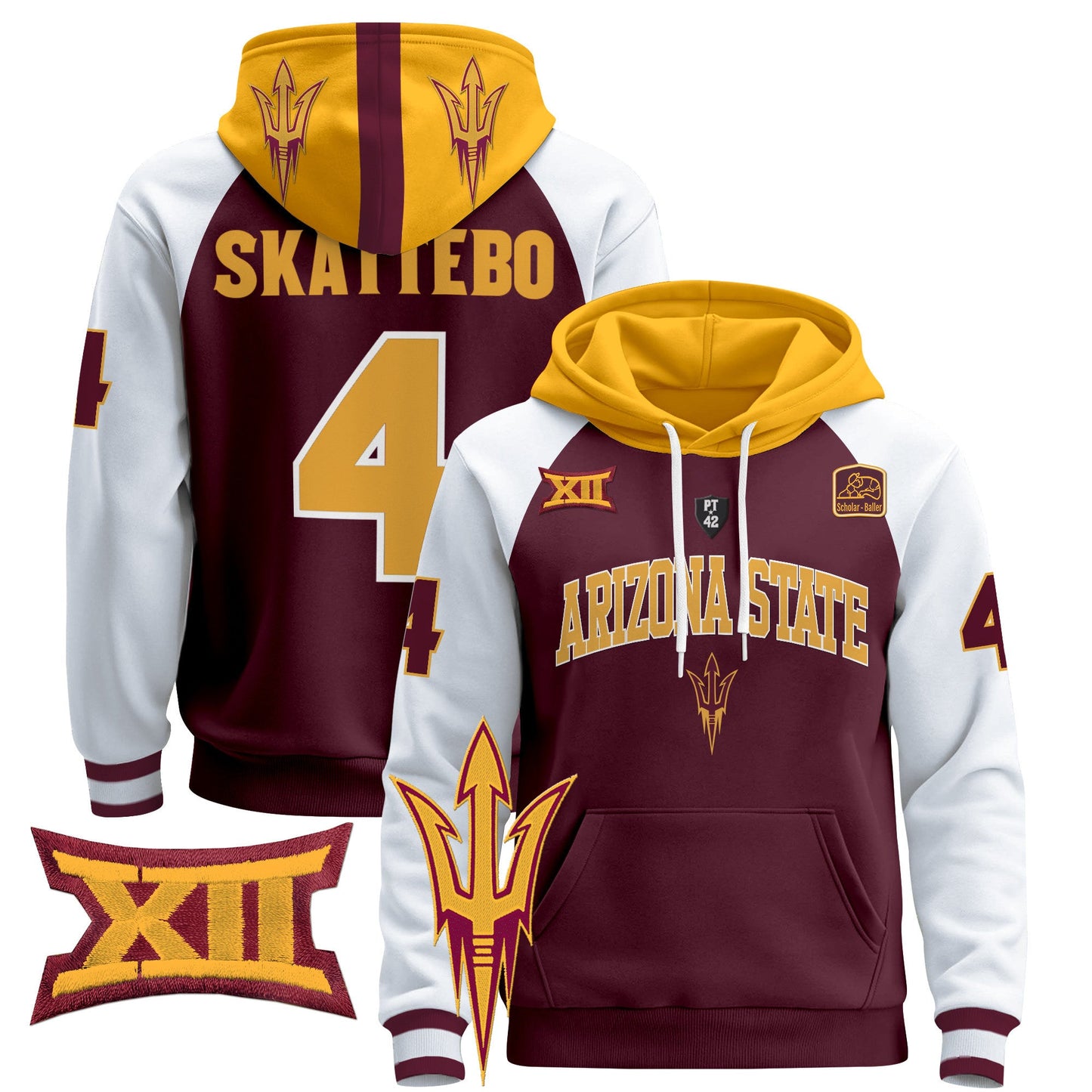 Arizona State Sun Devils 2024 Pullover Hoodie V2
