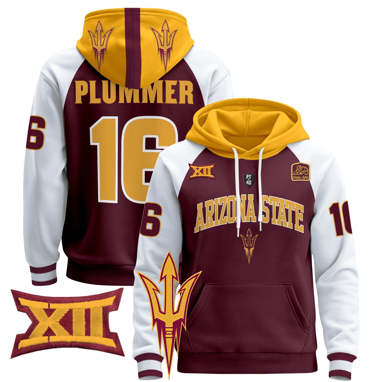Arizona State Sun Devils 2024 Pullover Hoodie V2