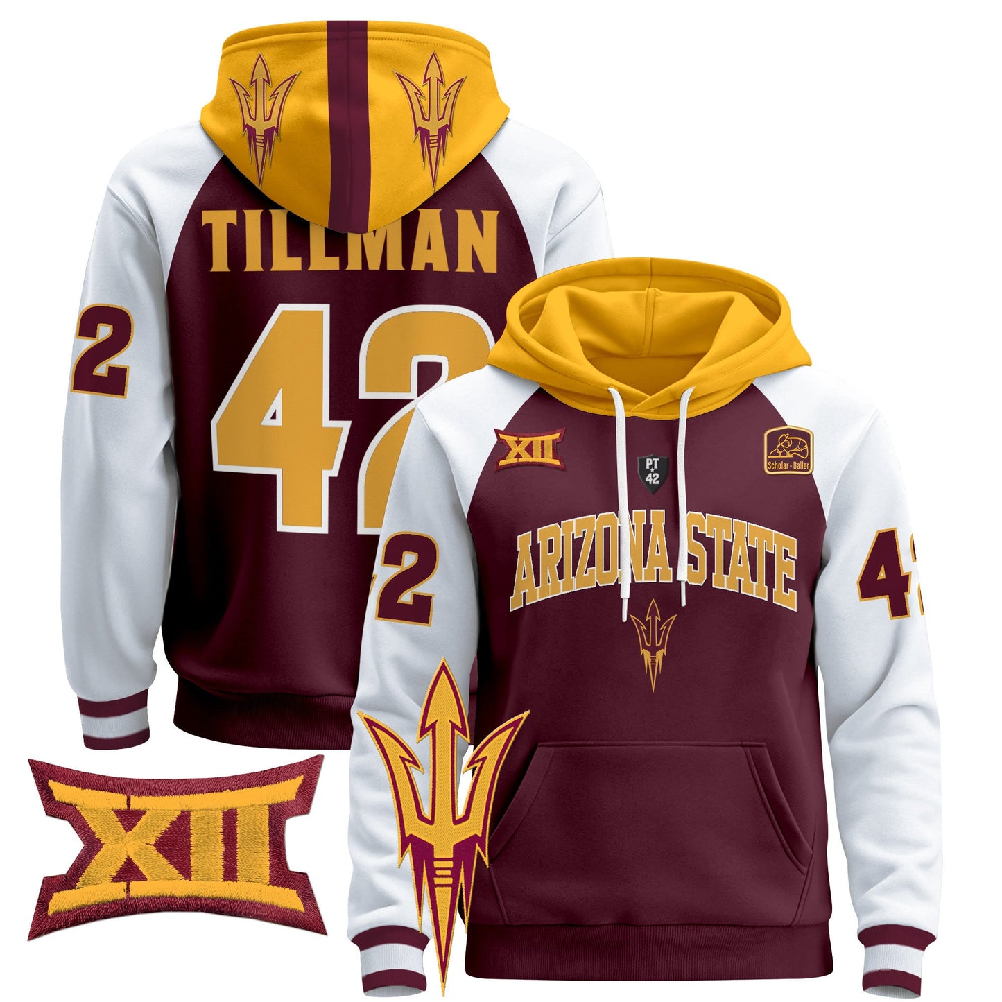Arizona State Sun Devils 2024 Pullover Hoodie V2
