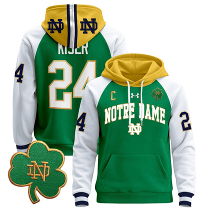 Notre Dame Fighting Irish 2024 Pullover Hoodie V2