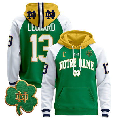 Notre Dame Fighting Irish 2024 Pullover Hoodie V2