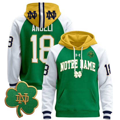 Notre Dame Fighting Irish 2024 Pullover Hoodie V2