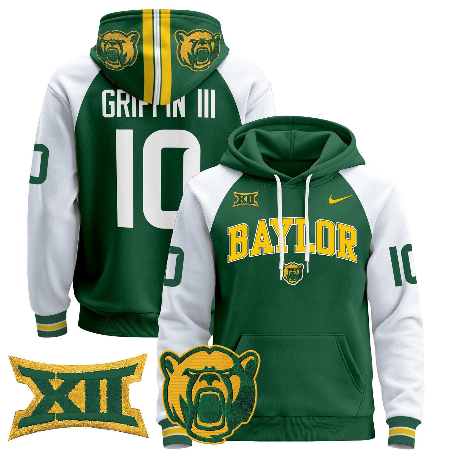 Baylor Bears 2024 Pullover Hoodie V2