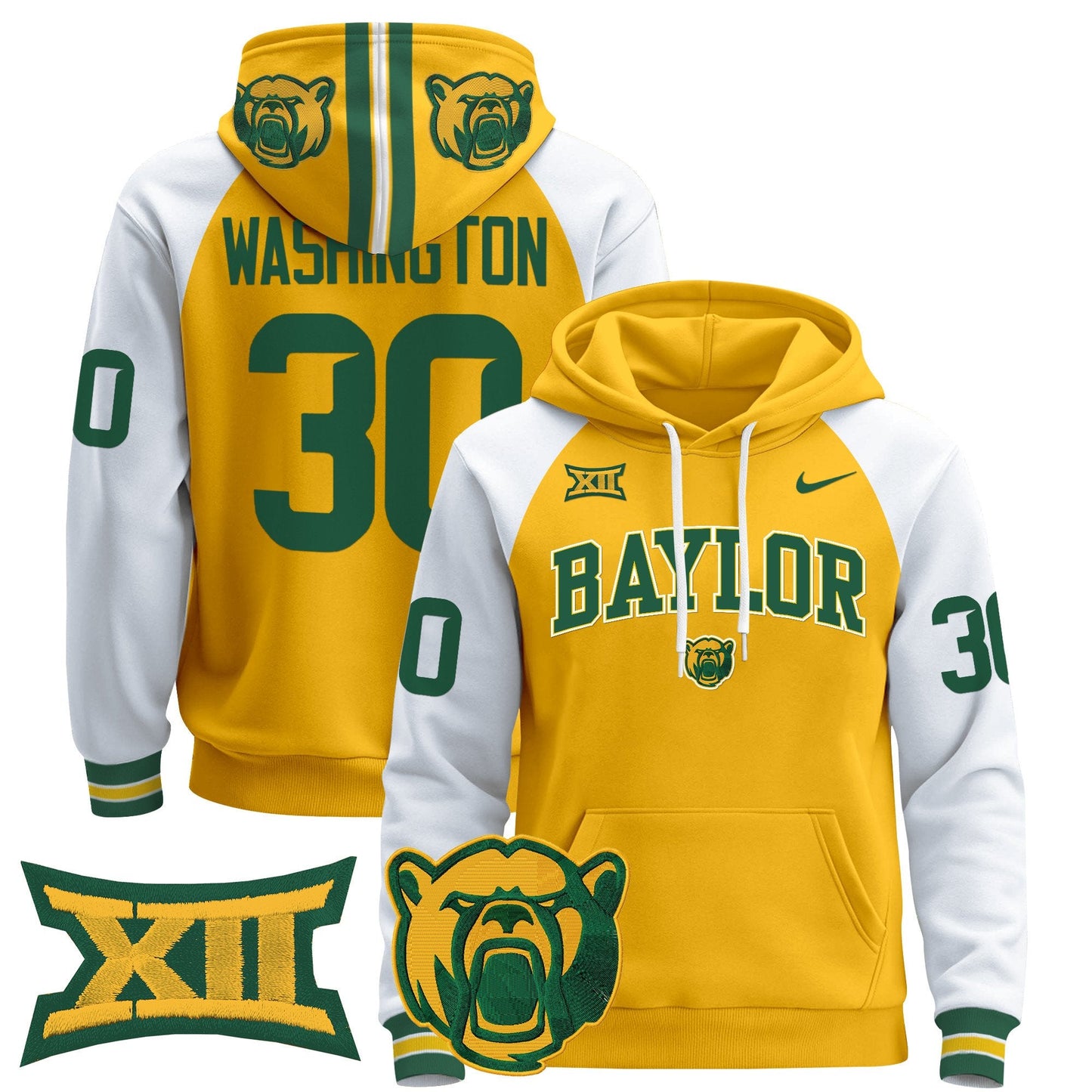 Baylor Bears 2024 Pullover Hoodie V2