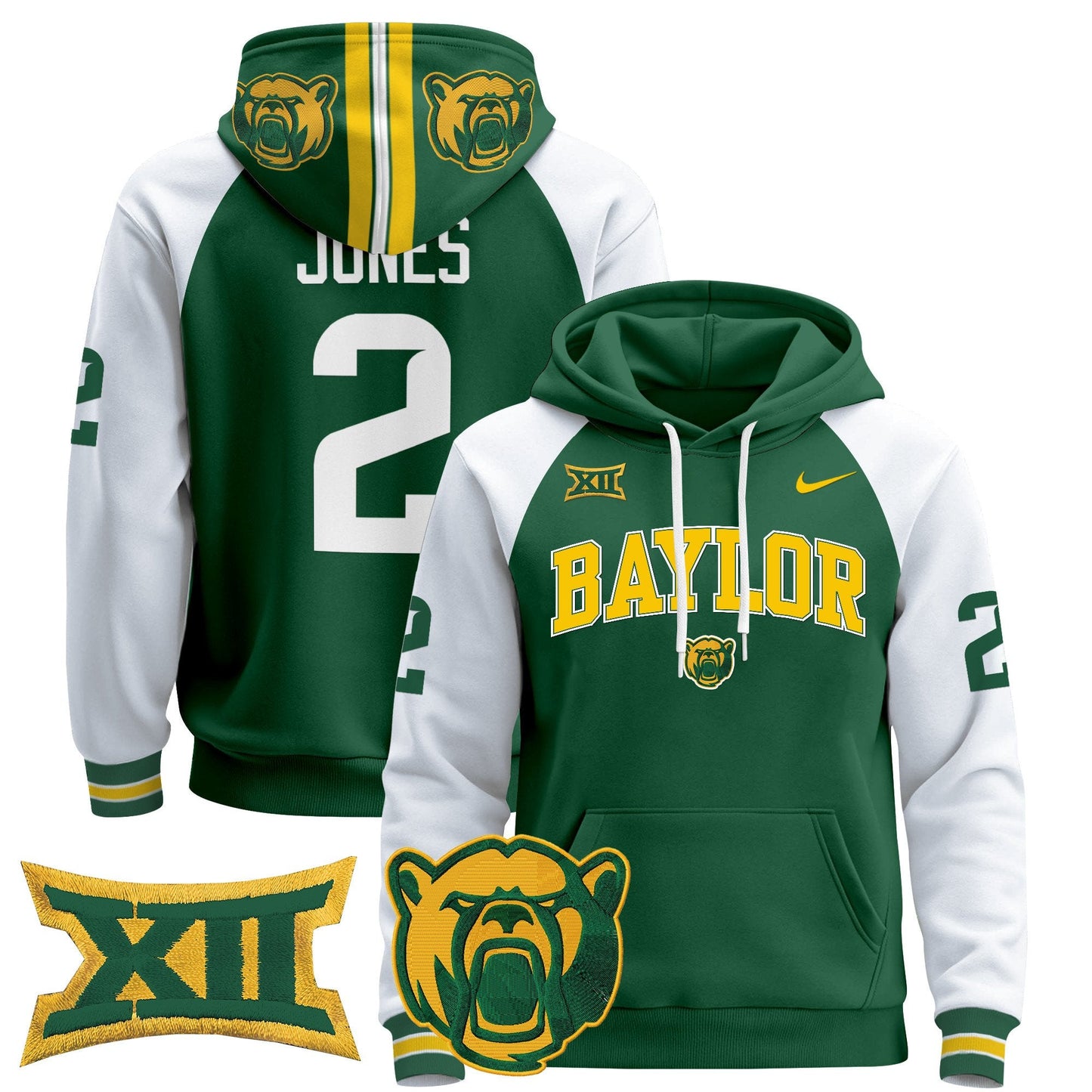 Baylor Bears 2024 Pullover Hoodie V2