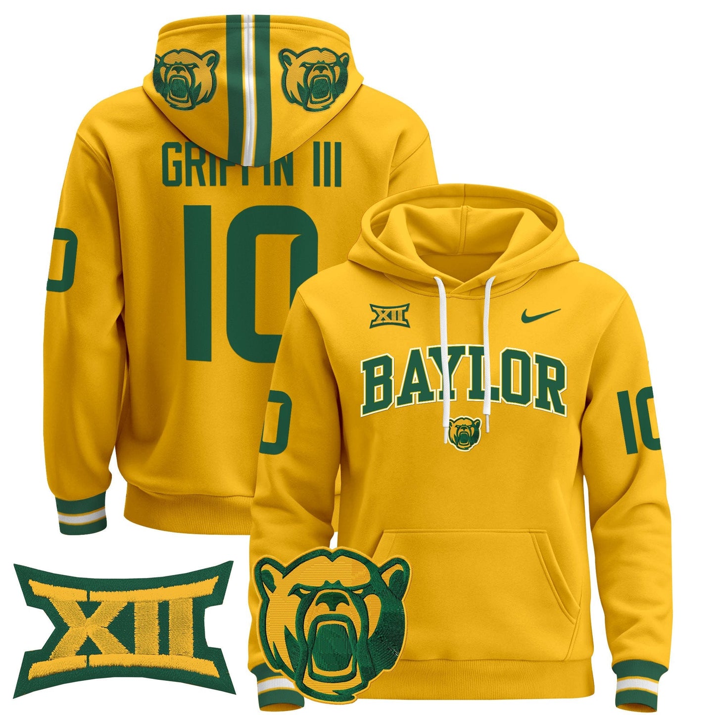 Baylor Bears 2024 Pullover Hoodie V2