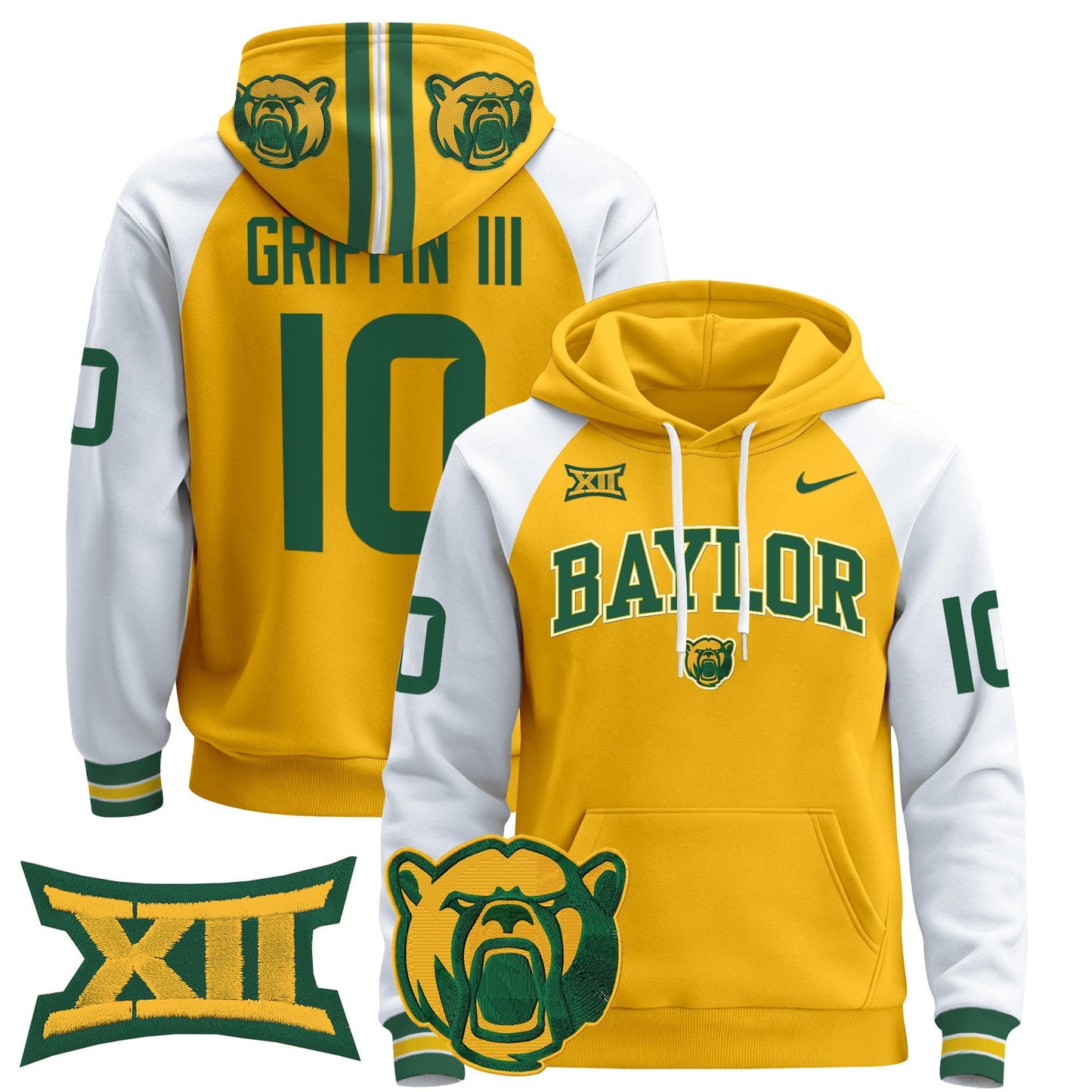 Baylor Bears 2024 Pullover Hoodie V2