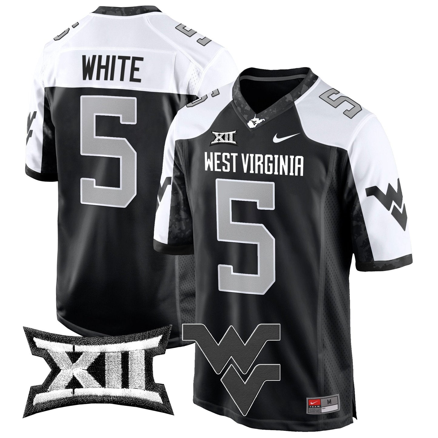 West Virginia Mountaineers 2024 Game Jersey - All Stitched