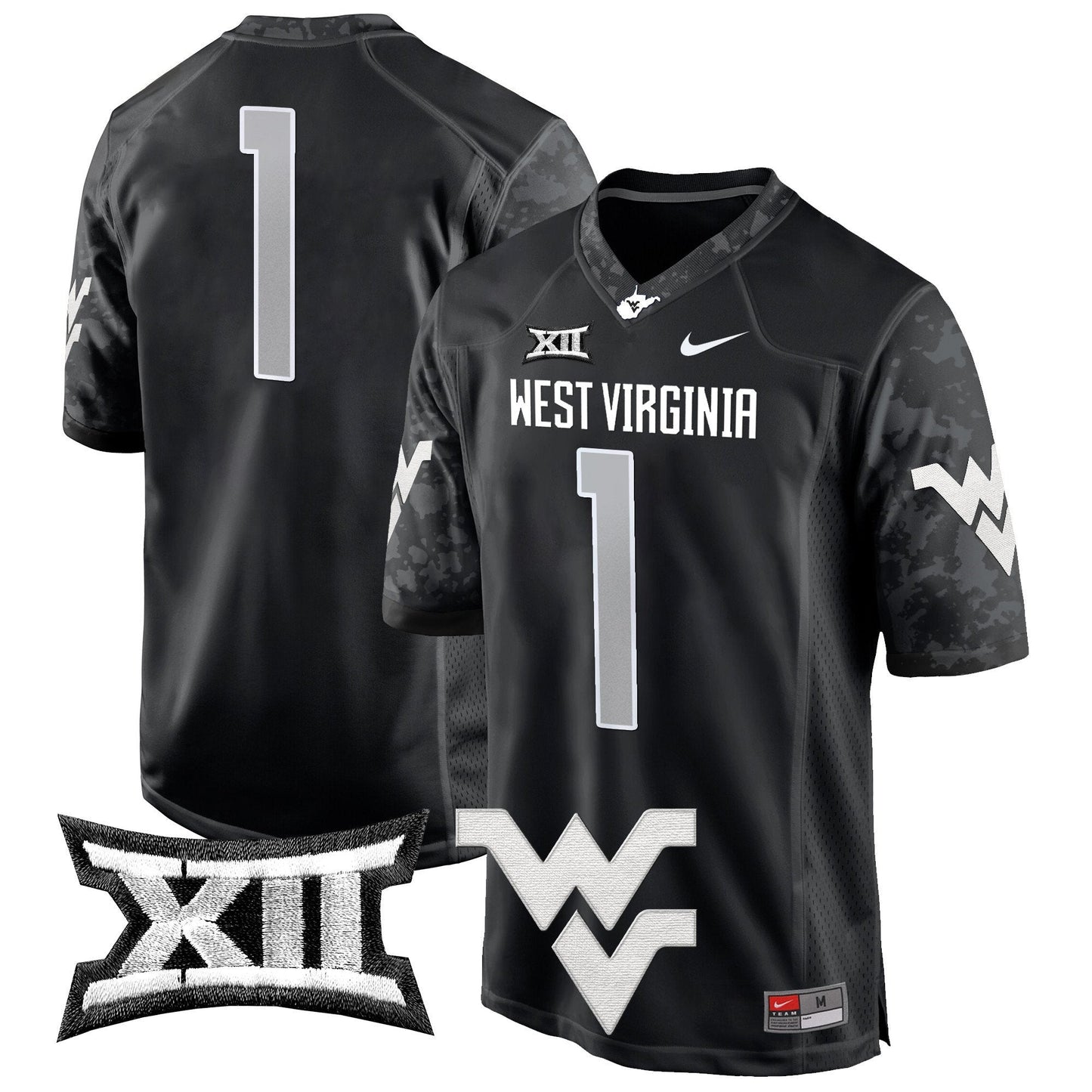 West Virginia Mountaineers 2024 Game Jersey - All Stitched