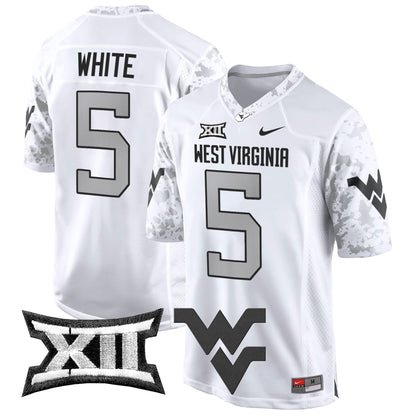 West Virginia Mountaineers 2024 Game Jersey - All Stitched
