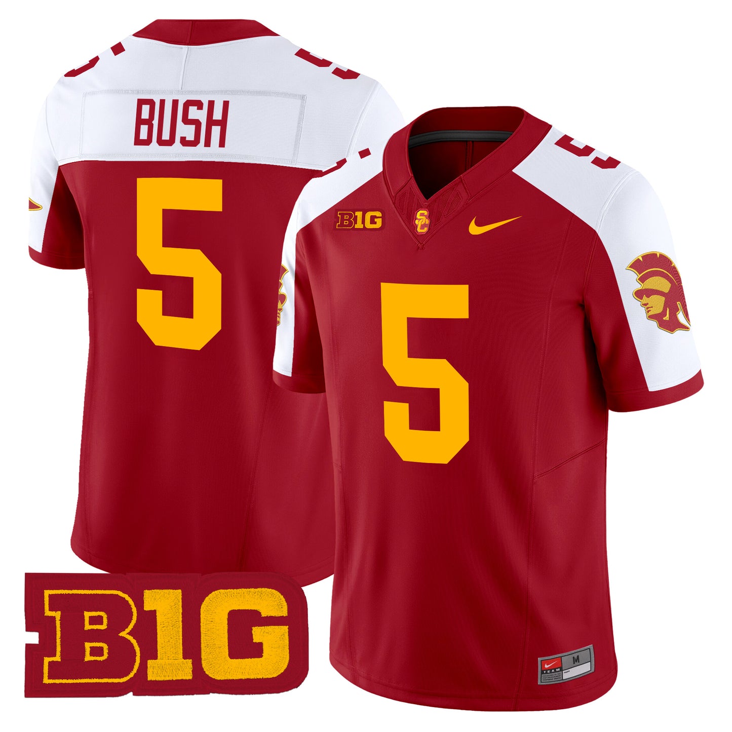 Men's USC Trojans Throwback Vapor Limited Jersey - All Stitched