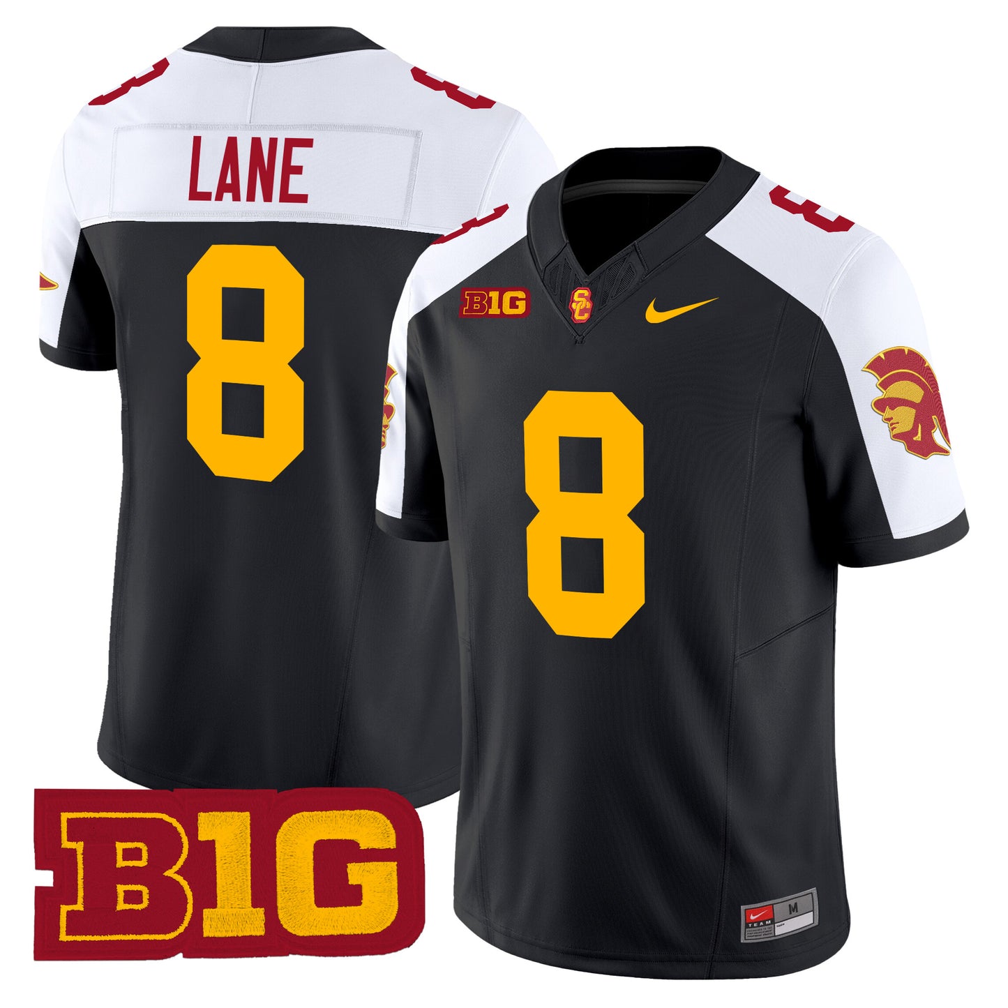 Men's USC Trojans Throwback Vapor Limited Jersey - All Stitched