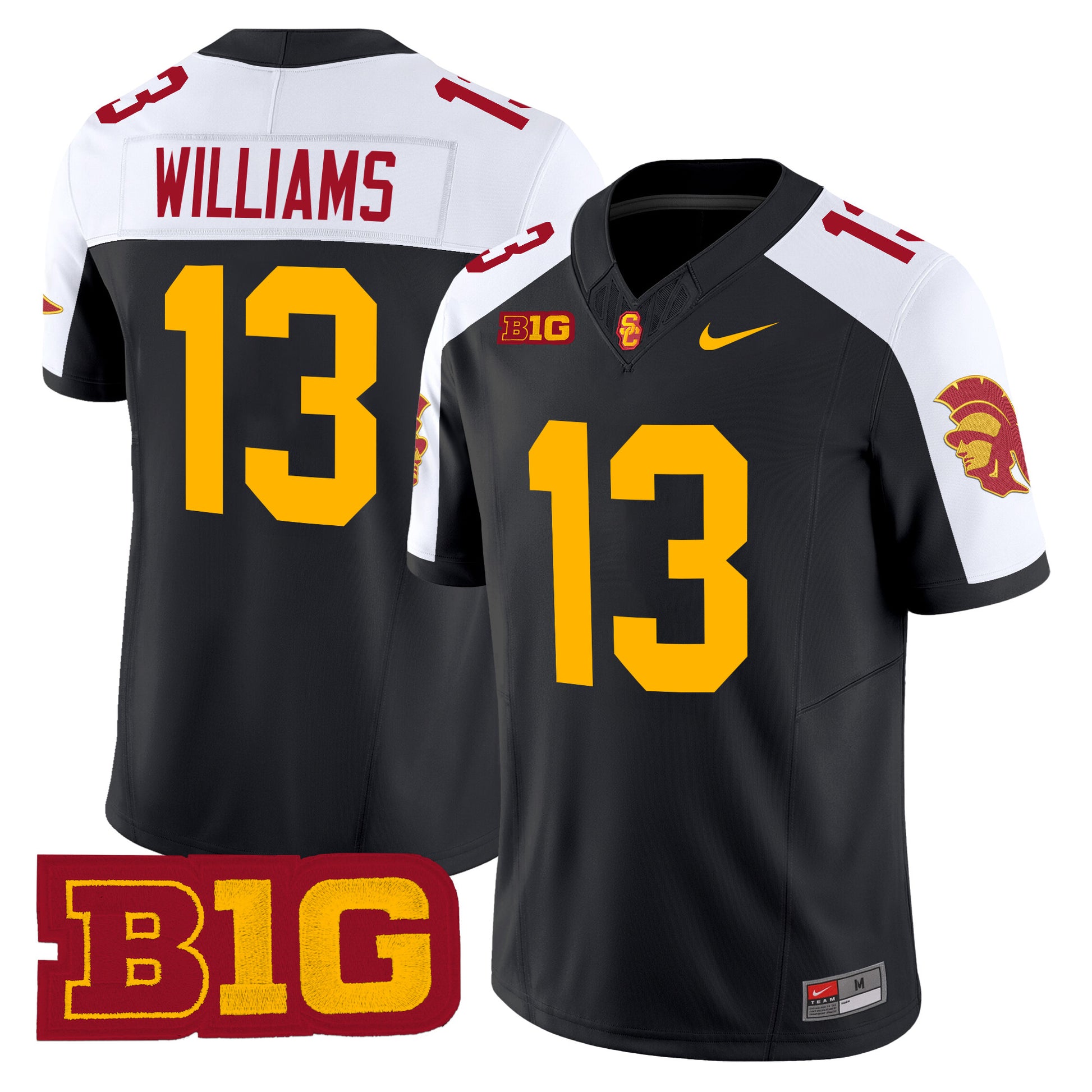 Men's USC Trojans Throwback Vapor Limited Jersey - All Stitched