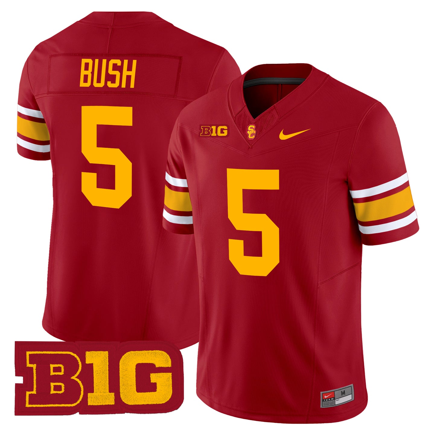 Men's USC Trojans Throwback Vapor Limited Jersey - All Stitched