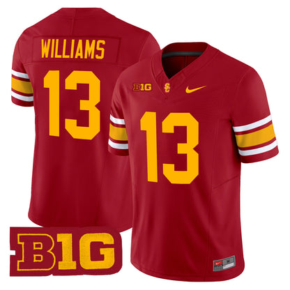 Men's USC Trojans Throwback Vapor Limited Jersey - All Stitched