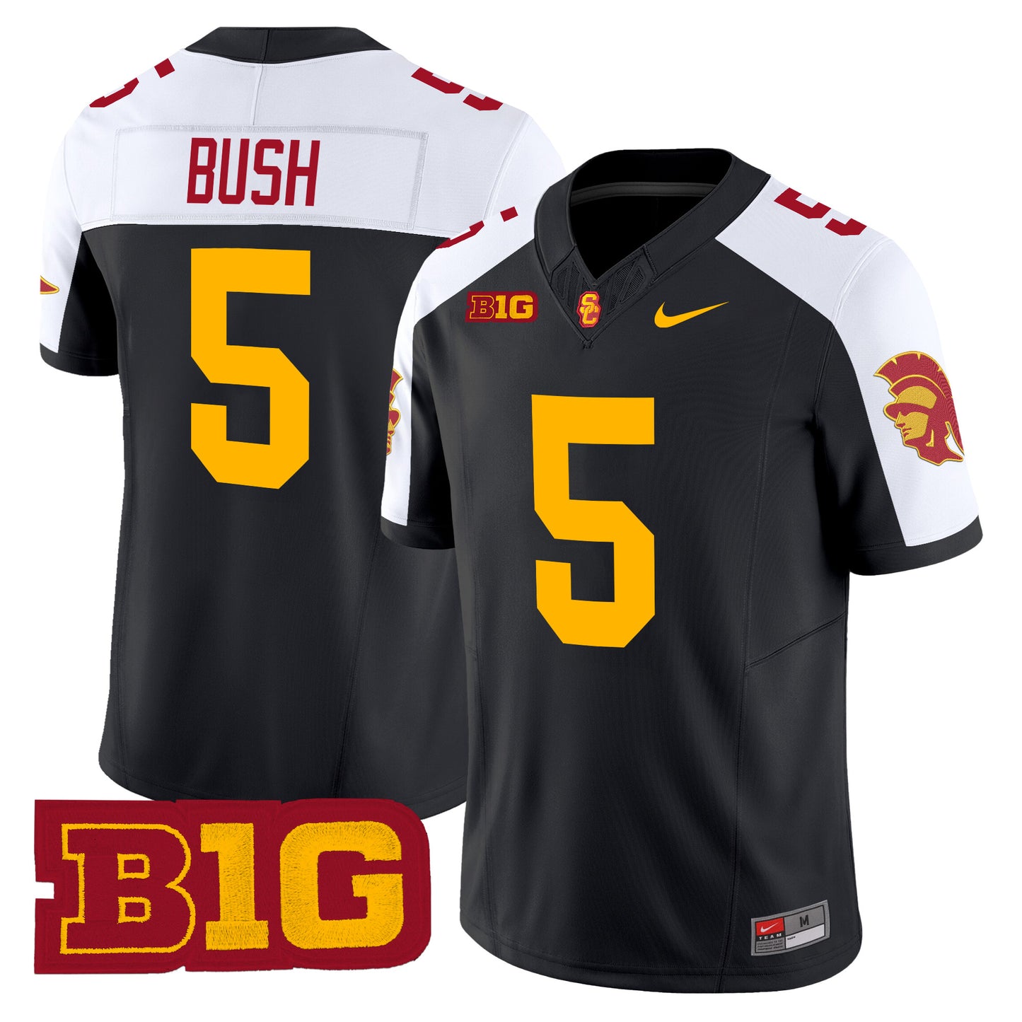 Men's USC Trojans Throwback Vapor Limited Jersey - All Stitched