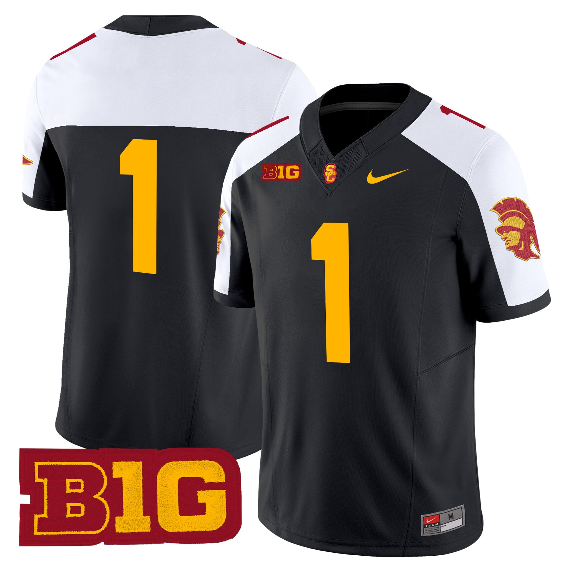 Men's USC Trojans Throwback Vapor Limited Jersey - All Stitched