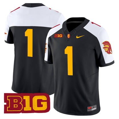 Men's USC Trojans Throwback Vapor Limited Jersey - All Stitched