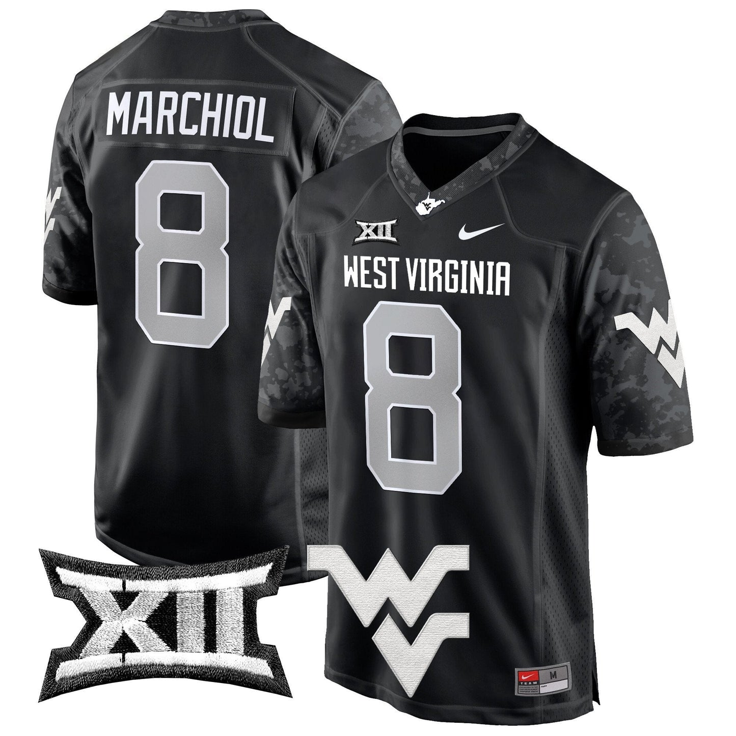 West Virginia Mountaineers 2024 Game Jersey - All Stitched