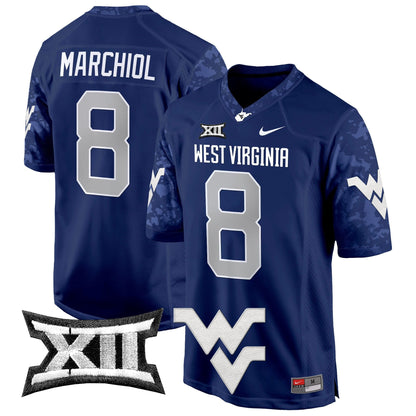 West Virginia Mountaineers 2024 Game Jersey - All Stitched