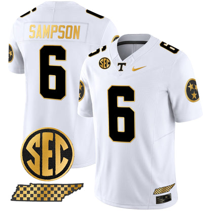 Tennessee Volunteers 2024 Gold Vapor Limited Jersey V2 - All Stitched