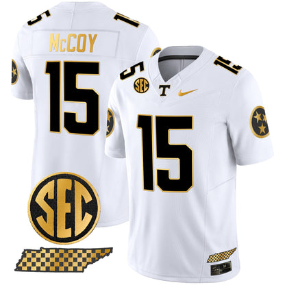 Tennessee Volunteers 2024 Gold Vapor Limited Jersey V2 - All Stitched