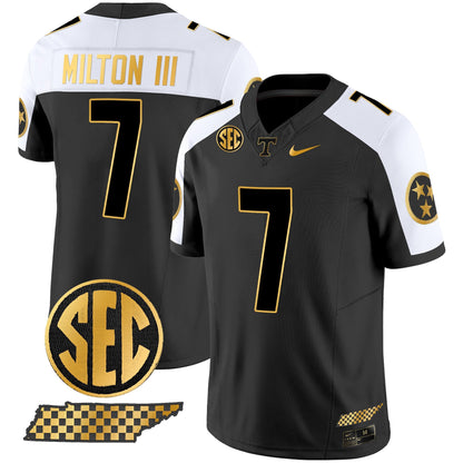 Tennessee Volunteers 2024 Gold Vapor Limited Jersey V2 - All Stitched