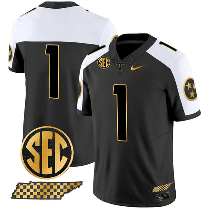 Tennessee Volunteers 2024 Gold Vapor Limited Jersey V2 - All Stitched
