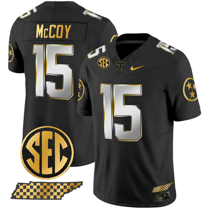 Tennessee Volunteers 2024 Gold Vapor Limited Jersey V2 - All Stitched