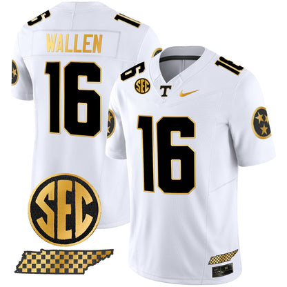 Tennessee Volunteers 2024 Gold Vapor Limited Jersey V2 - All Stitched
